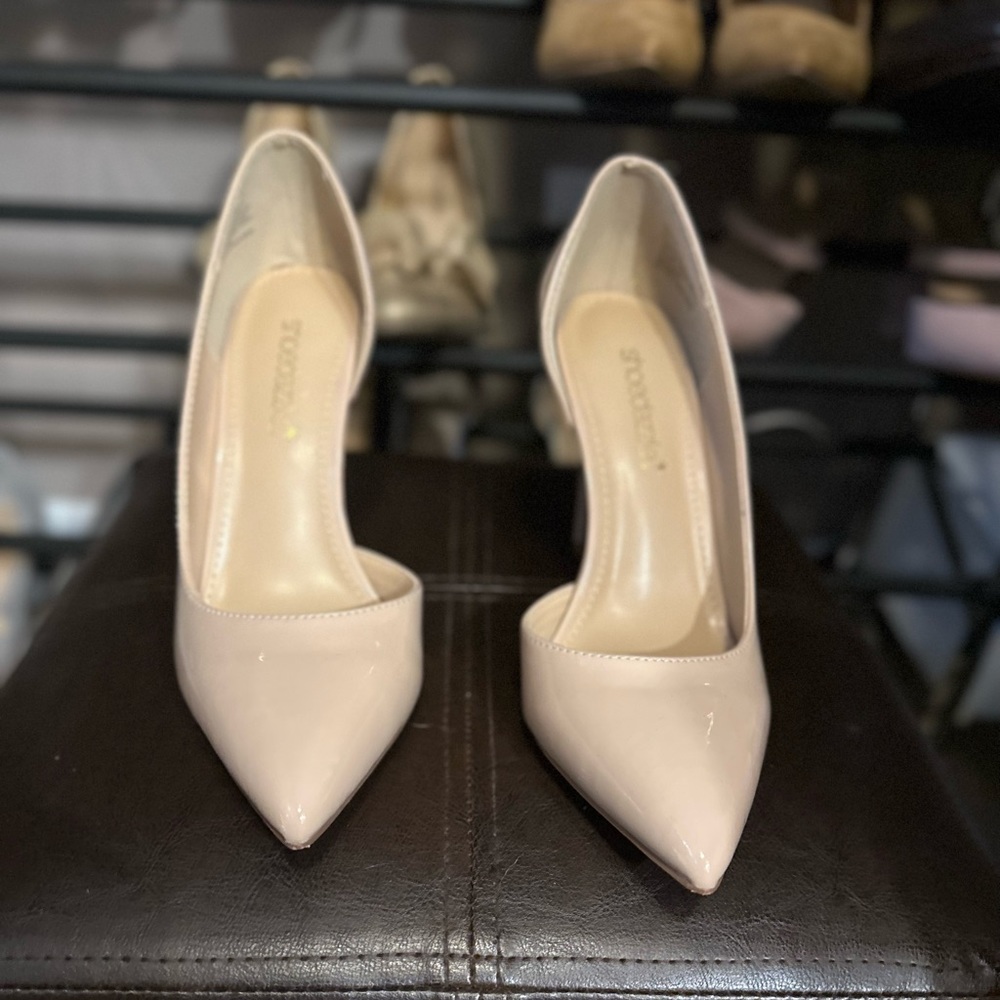 Skin colored heels